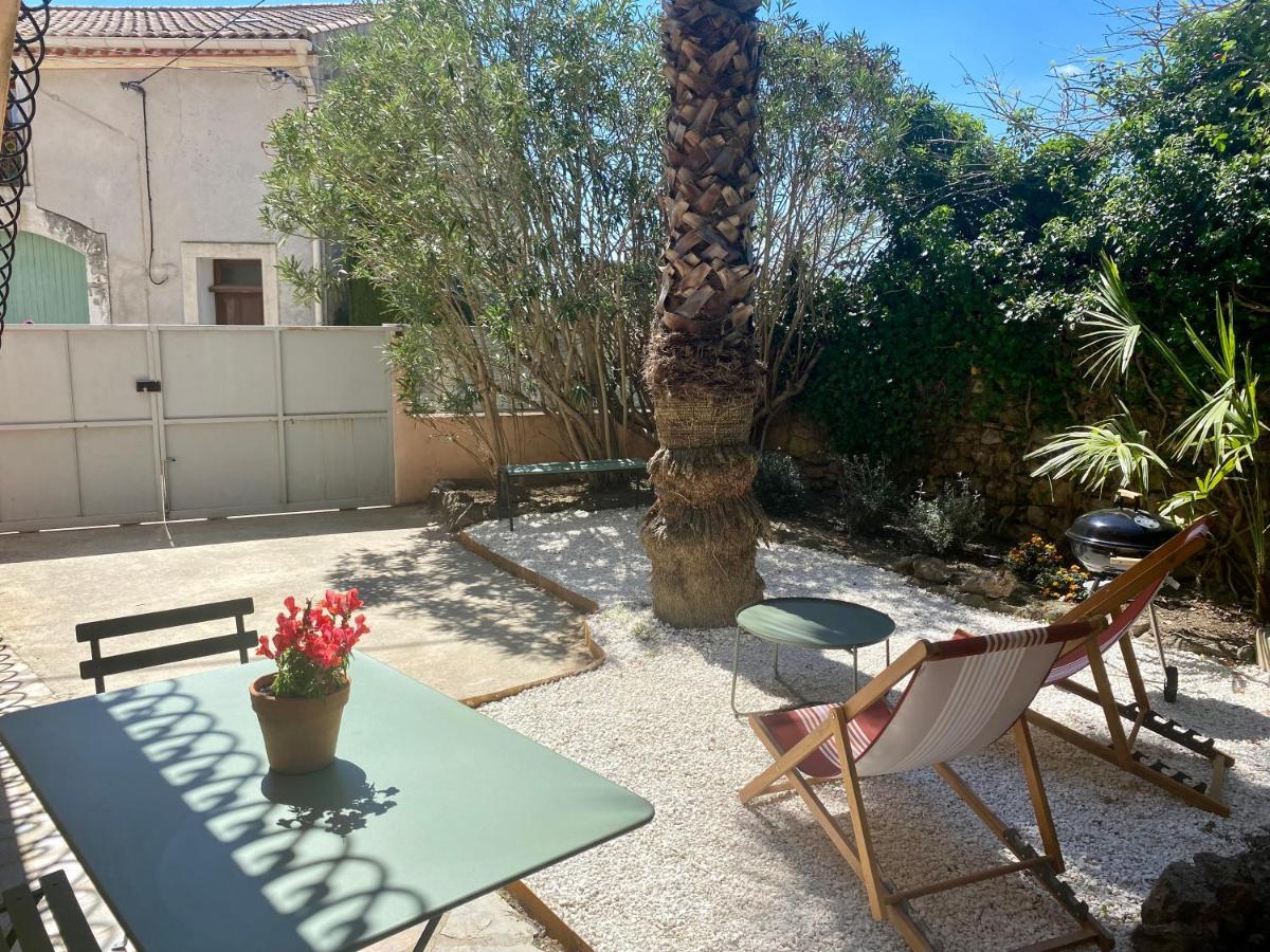 Gite Le Palmier - Perfectly Located Cosy Studio With Private Garden Puissalicon Kültér fotó