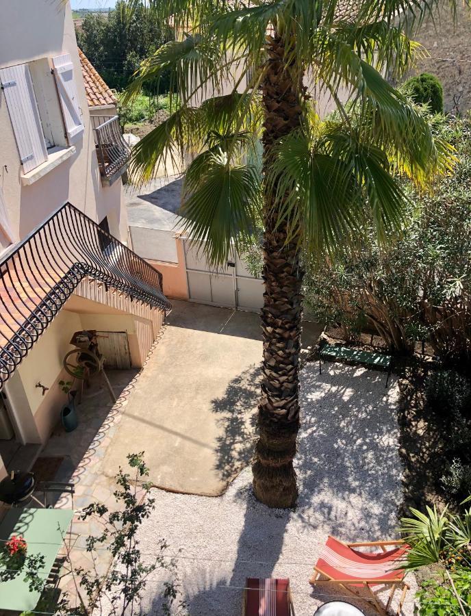 Gite Le Palmier - Perfectly Located Cosy Studio With Private Garden Puissalicon Kültér fotó